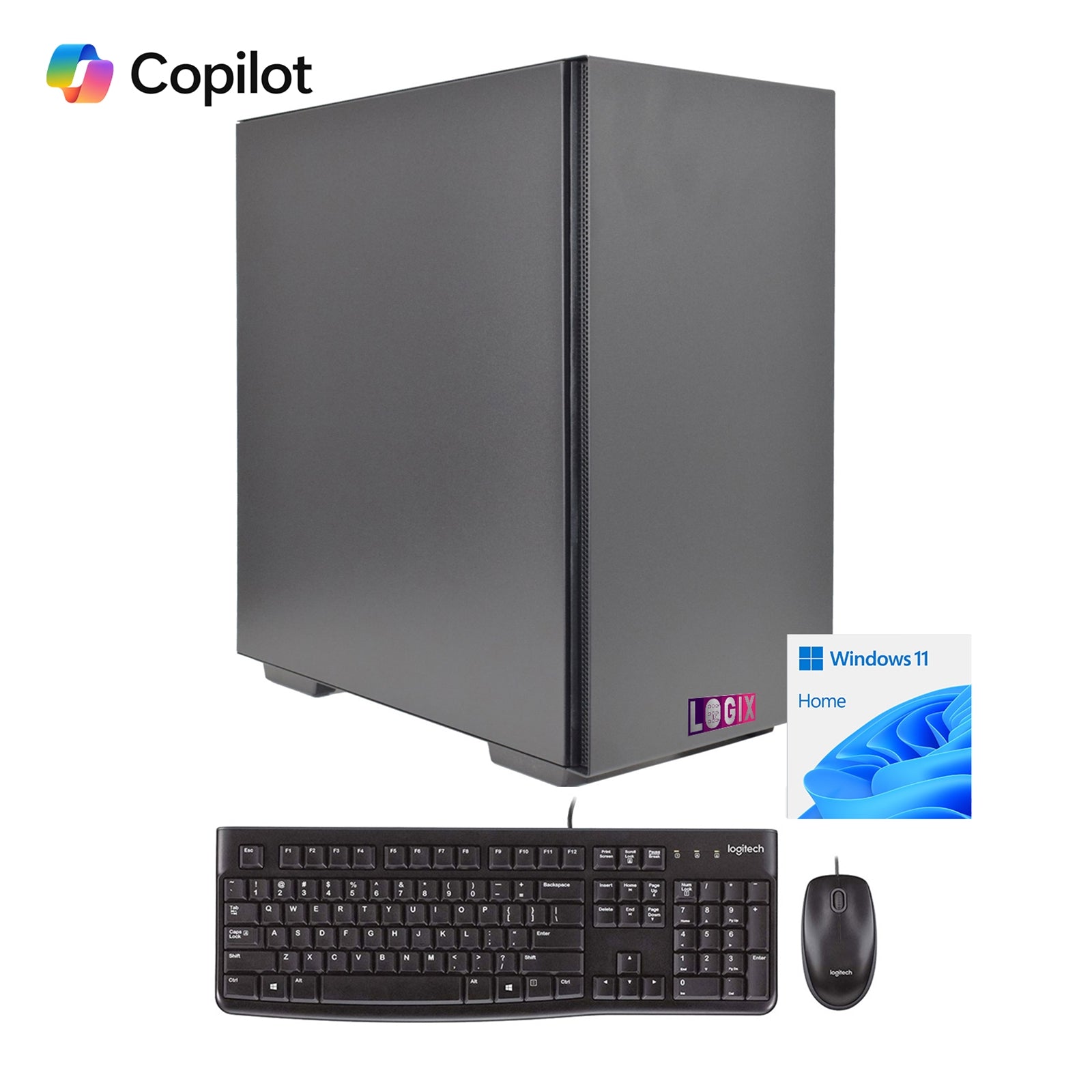 LOGIX i7-14700 Desktop PC | 32GB RAM 1TB NVMe | WiFi 6 Windows 11 LOGIX i7-14700 Desktop PC | 32GB RAM 1TB NVMe | WiFi 6 Windows 11